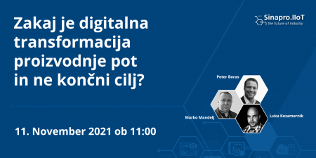 Vabljeni na webinar Digitalizacija je pot in ne končni cilj