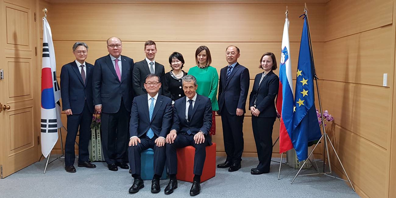Opening of the Slovenian Consulate in South Korea and appointment of a new Honorary Consul for Slovenia