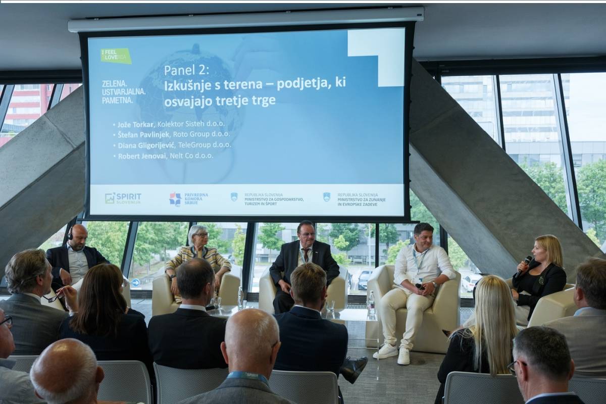 Kolektor Sisteh aktivno na slovensko-srbskem poslovnem forumu