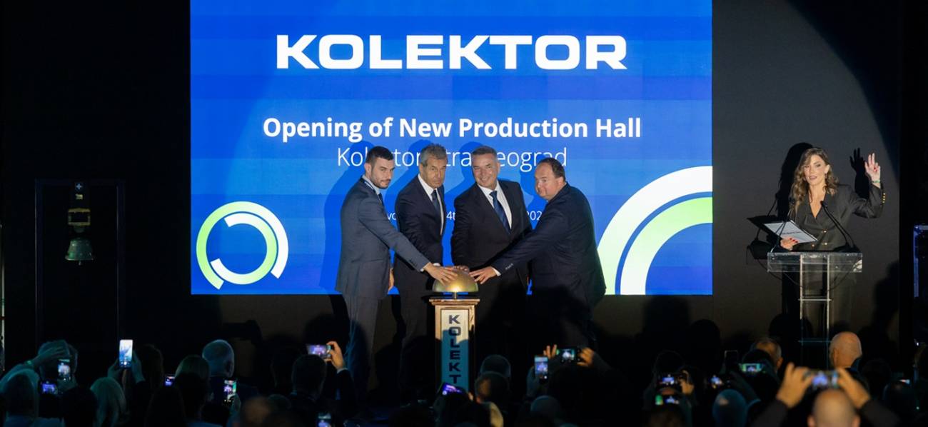 Kolektor Etra Beograd z novo proizvodno halo uresničuje ambiciozne razvojne načrte