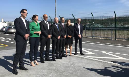 After 60 years two entrances for trucks into the Port of Koper