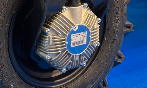 Obiskovalci Agritechnice so lahko naše rešitve spoznali tudi na produktu Tipard 500 podjetja Digital Workbench GmbH