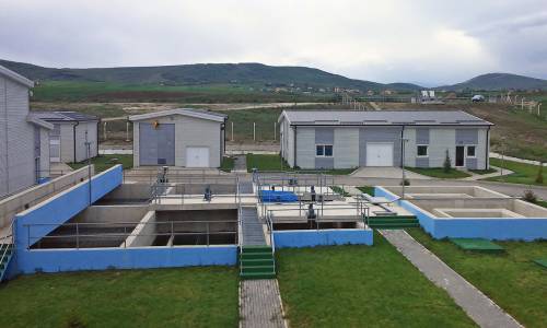 The construction of a water plant for the Vushtrri region in Kosovo